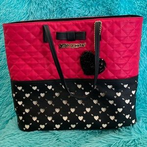 Betsy Johnson overnight tote